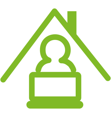 Icon: flexible Arbeitszeiten